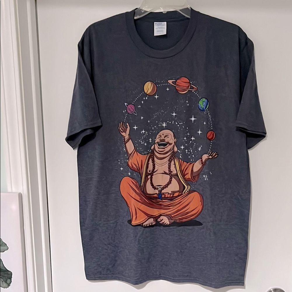 Buddha Juggling Planets Design Size Large by Port Authority